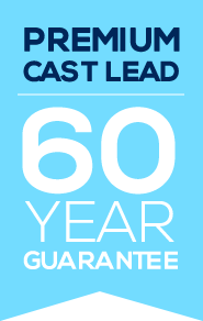 60 years premium cast lead guarantee