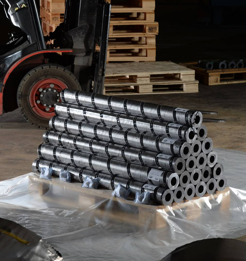 Pallet stacked