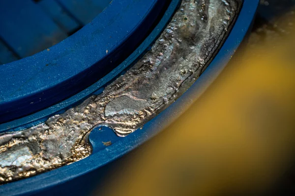 Molten lead