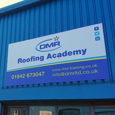 DMR Roofing Academy, just one of the construction training colleges that Midland Lead support