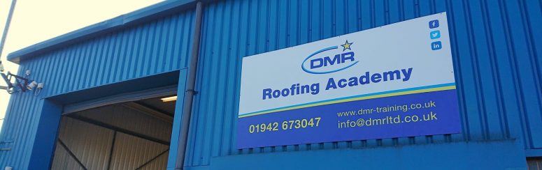 DMR Roofing Academy, just one of the construction training colleges that Midland Lead support