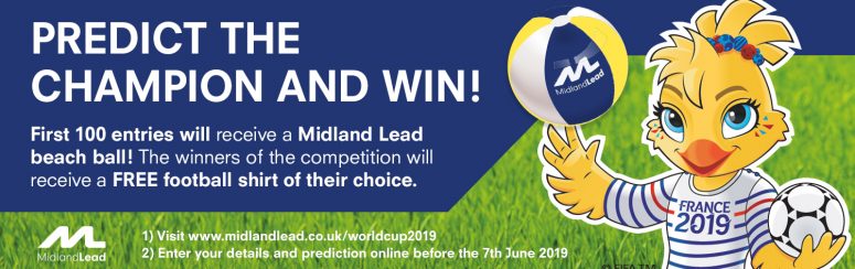 Midland Lead FIFA Womens World Cup 2019 Competition