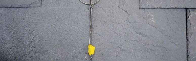 Hallhooks for Broken Roof Slate