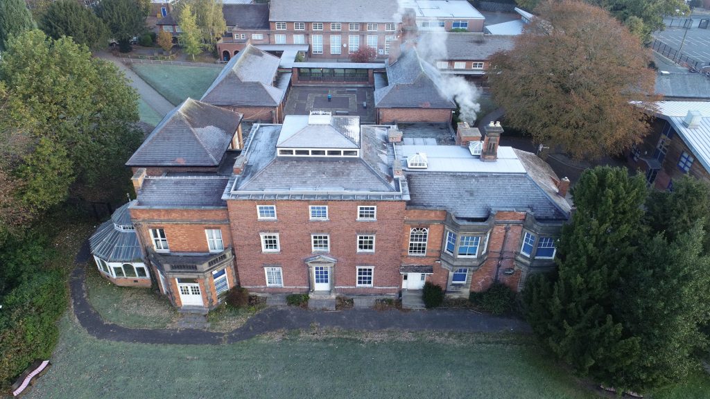 Swanwick Hall Midland Lead work with NRA roofing